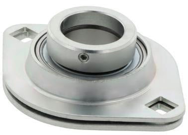 INA Flanschlager-Gehäuseeinheit PCSLT30 30 mm oval mit Exzenterspannring