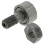 NTN Kurvenrolle KRV12 H/3AS, Innen-Ø 4 mm, Außen-Ø 12 mm, 20 mm breit, vollnadelig, mit Mutter und Schmiernippel