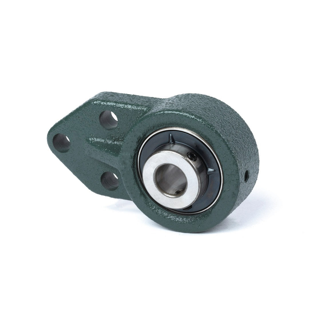 NTN Spann-Gehäuseeinheit M-UCFH204 D1 20 mm – Grauguss, gewindestiftbefestigt, bis 120 °C