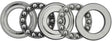 SKF Axial-Rillenkugellager 54207, 30x62x37,8 mm, zweiseitig wirkend, P0/PN