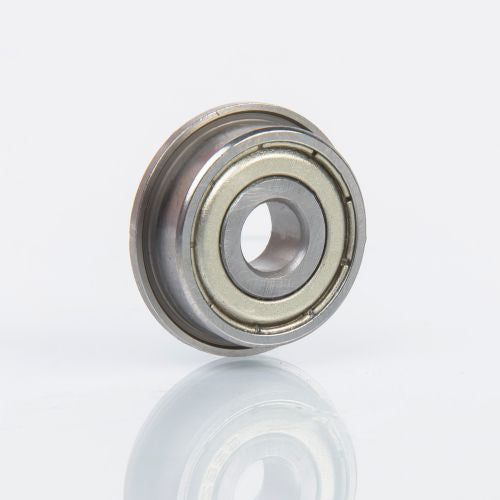 ZEN Rillenkugellager F61701-2Z, 12x18x4 mm, beidseitig abgedeckt, Flansch-Außenring