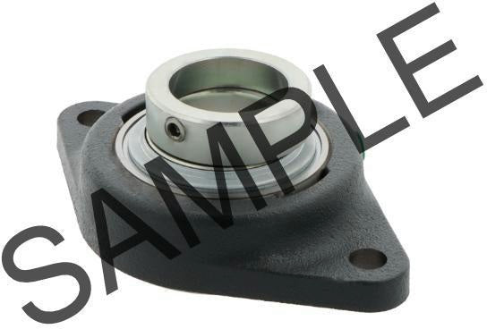 Flanschlager-Gehäuseeinheit UELFC208 D1 40 mm rund von RHP – 4-Loch, Exzenterspannring, zweifach gedichtet