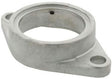 Flanschlagergehäuse SFL210-SB 90 mm oval von ZEN – Edelstahl, für durchgehende Welle