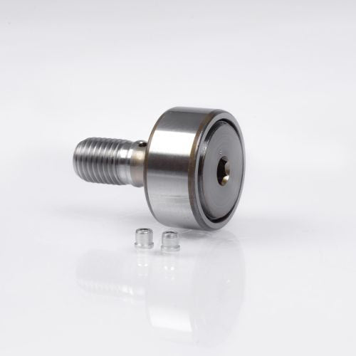 Kurvenrolle KRV52 H/3AS von NTN – 20 mm Innen-Ø, 52 mm Außen-Ø, vollnadelig, mit Nutmutter und Schmiernippel