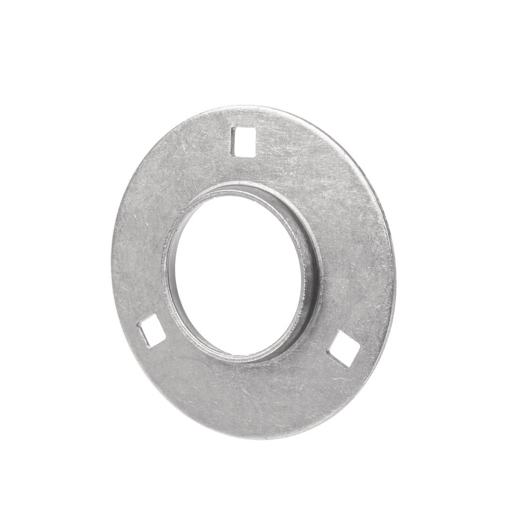 INA Flanschlagergehäuse FLAN40 – 40 mm rund, Stahlblech, für durchgehende Welle
