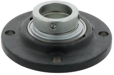NTN Flanschlager-Gehäuseeinheit M-UELFC206 D1 30 mm rund – 4-Loch, Exzenterspannring