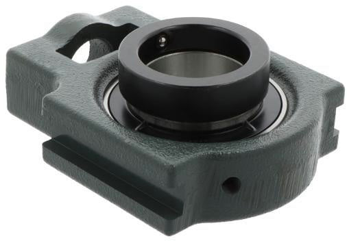 NTN Spann-Gehäuseeinheit UELT212 D1 60 mm – Grauguss, Exzenterspannring, grün