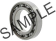 NKE Rillenkugellager 6211-NR mit Ringnut und Sprengring, 55 mm Innen-Ø, 100 mm Außen-Ø
