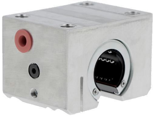 Linear-Kugellager-Einheit LSAHOE-SH-20 von Bosch Rexroth – 20 mm, offen, einstellbar