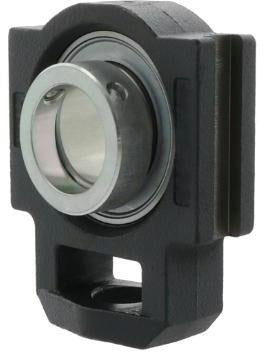 INA Spann-Gehäuseeinheit PTUE40 -TV-FA125.5 40 mm mit Exzenterspannring und Corrotect Rostschutz