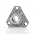 SKF Flanschlagergehäuse PFD40 40 mm dreieckig aus Stahlblech