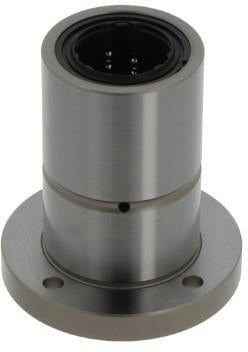 THK Nutwellenmutter LF10 UU mit Flansch, Innen-Ø 10 mm, Außen-Ø 21 mm, Breite 33 mm