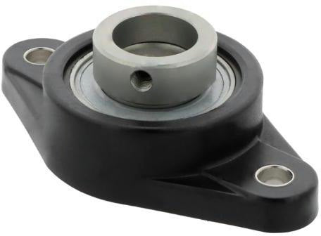 INA Flanschlager-Gehäuseeinheit GLCTE25 -TV-FA125.5 25 mm oval mit Corrotect Rostschutz