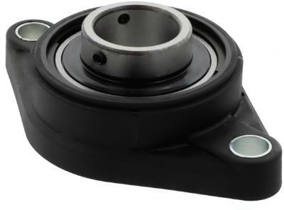 SKF Flanschlager-Gehäuseeinheit FYTBK30 TF 30 mm oval, Dichtung mit Schleuderscheibe