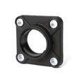 Flanschlagergehäuse TF206 BLACK 62 mm viereckig von ZEN – Kunststoff, für durchgehende Welle