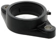 Flanschlagergehäuse TFL204 BLACK 47 mm oval von ZEN – mit Schutzkappe
