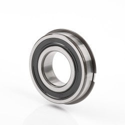 SKF Rillenkugellager 6212-2RS1NR mit Ringnut und Sprengring, 60 x 110 x 22 mm