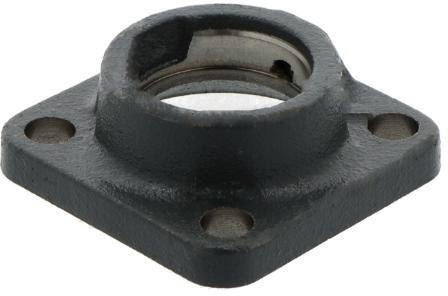 Flanschlagergehäuse GEHCJ10-GG-N 89,985 mm viereckig von INA – Grauguss, mit Nut