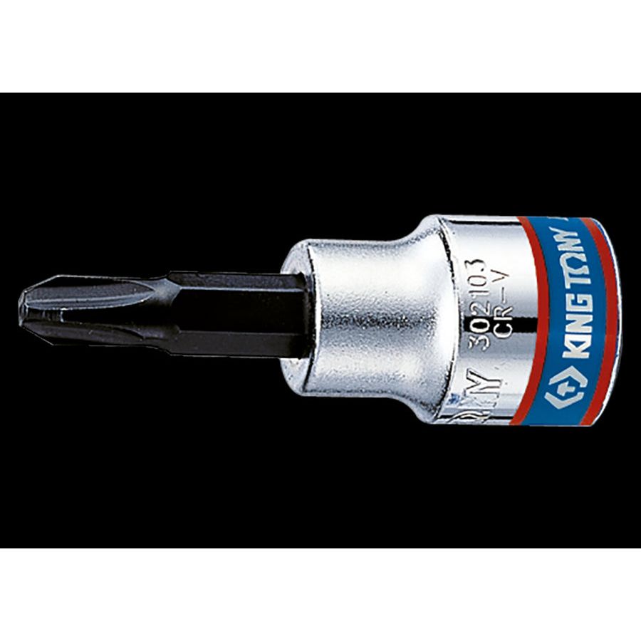 KING TONY Profi-Werkzeuge - 3/8" PHILLIPS®-Bitsteckschlüssel - PH4 302104