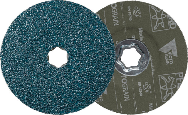 PFERD TOOLS Fiberscheibe Combiclick VICTOGRAIN Ø125 mm K36 – 25 Stück