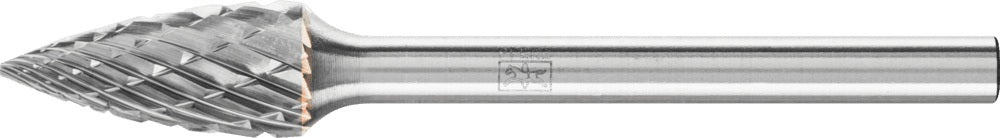 PFERD Kleinfrässtift Form K SPG 3 mm Hartmetall 3 PLUS Verzahnung