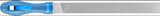 PFERD Werkstattfeile DIN 7261 Flachstumpf 200 mm Hieb 1 mit 2K-Ergo-Heft