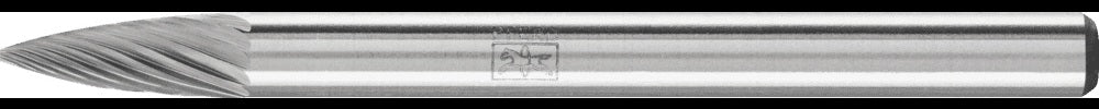 PFERD Kleinfrässtift Form K SPG 3 mm Hartmetall 3 PLUS Verzahnung
