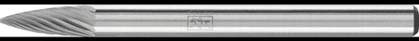 PFERD Kleinfrässtift Form K SPG 3 mm Hartmetall 3 PLUS Verzahnung