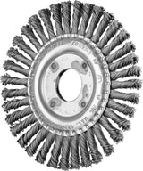 PFERD TOOLS Rundbürste RBG 11506/22,2 PIPE ST 0,50 – 115 mm Stahl gezopft für Rohrleitungsbau