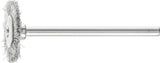 PFERD TOOLS Minirundbürste RBU 1602/3 ST 0,10 – Stahlbürste 16 mm