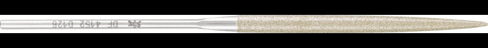 Diamantnadelfeile 140 mm 3,2 mm rund D 126 von PFERD TOOLS
