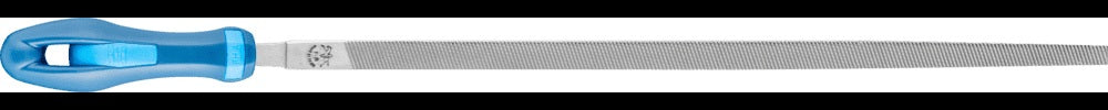 PFERD Werkstattfeile DIN 7261, 200 mm, Vierkant, Hieb 1, 2K-Ergo-Heft