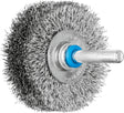 PFERD TOOLS Rundbürste RBU 5015/6 INOX Ø 50 mm, 6 mm Schaft, gewellter Draht
