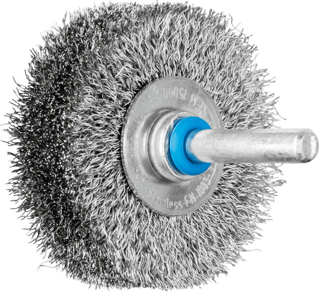 PFERD TOOLS Rundbürste RBU 5015/6 INOX Ø 50 mm, 6 mm Schaft, gewellter Draht