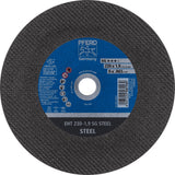 PFERD Trennscheibe SG STEEL D125 x 1 mm gerade – 25 Stück für Stahl