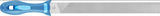 PFERD Werkstattfeile DIN 7261 Flachstumpf 200 mm Hieb 1 mit 2K-Ergo-Heft