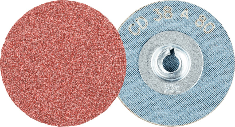PFERD COMBIDISC Schleifscheibe Ø38 mm K60 – 100 Stk. für Schnellwechselsysteme