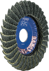PFERD TOOLS Fächerscheibe POLIVLIES-CURVE PVL-R Ø125 mm K100 Korund A