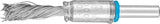PFERD TOOLS Pinselbürste PBGS INOX Ø 10 mm, Drahtstärke 0,2 mm, für Edelstahl