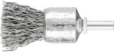 PFERD TOOLS Pinselbürste PBU Ø10 mm Stahldraht 0,35 mm für Bohrmaschine & Geradschleifer