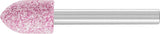 Schleifstift ZY STEEL D3xH6mm 3mm Edelkorund ADW 100 von PFERD TOOLS – 10 Stück