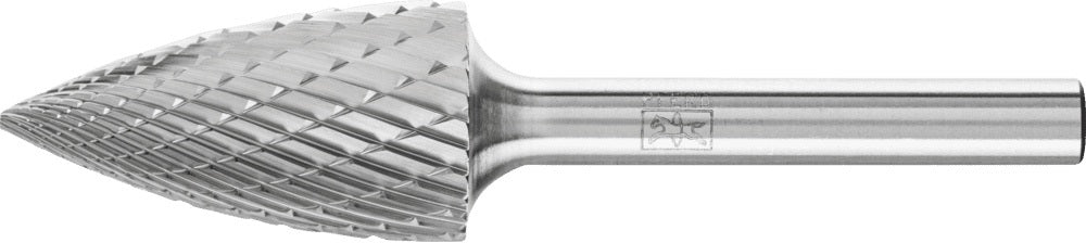 PFERD Frässtift SPG 6 mm Hartmetall Verzahnung 3 PLUS für Zerspanung