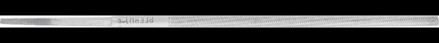 PFERD Werkstattfeile DIN 7261, rund, 100 mm, Hieb 1, Form F, für Radien und Profile