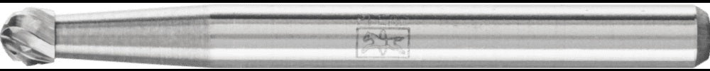 PFERD Kleinfrässtift Form F KUD 3 mm Hartmetall Verzahnung 3 PLUS