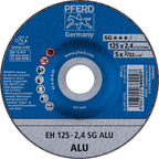 125 mm / 2,4 mm / 12200 min-¹