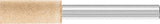 PFERD Poliflex Feinschleifstift D6xH10mm 3mm Edelkorund AR/GR 120 ZY – 10 Stk.