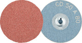 PFERD COMBIDISC Schleifscheibe Ø38 mm K60 – 100 Stk. für Schnellwechselsysteme
