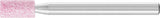 Schleifstift ZY STEEL D3xH6mm 3mm Edelkorund ADW 100 von PFERD TOOLS – 10 Stück