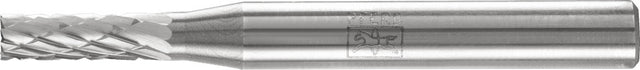 PFERD Hartmetall-Frässtift ZYAS Ø4 mm Kopflänge 13 mm Schaft-Ø 6 mm Verzahnung 3 PLUS