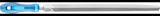 PFERD Werkstattfeile Dreikant DIN 7261, 200 mm, Hieb 1, 2K-Ergo-Heft